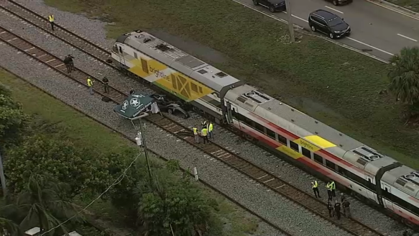 Una Persona Muere Tras Choque Con Tren Brigthline En Broward Doral Voice