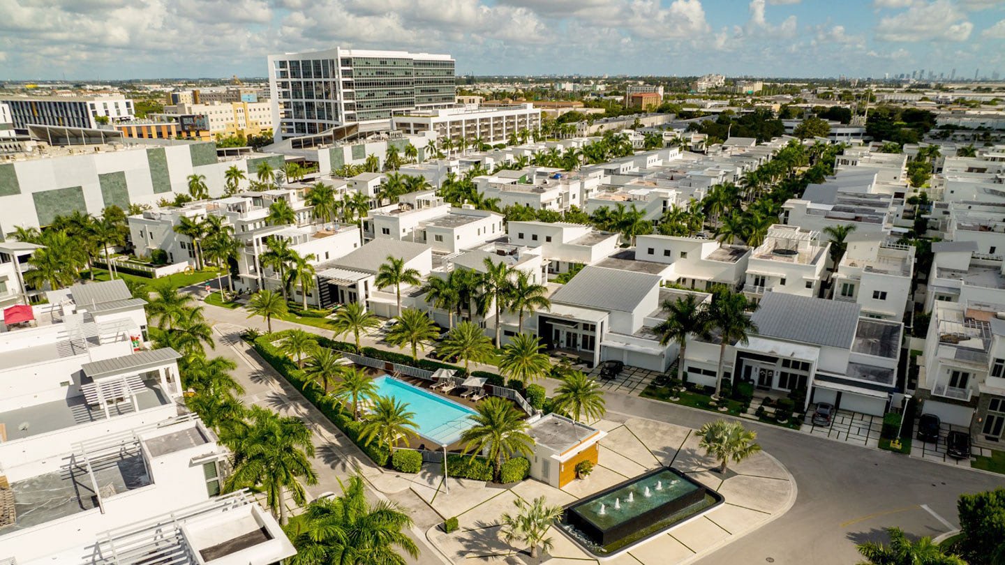 drone-doral-city-view