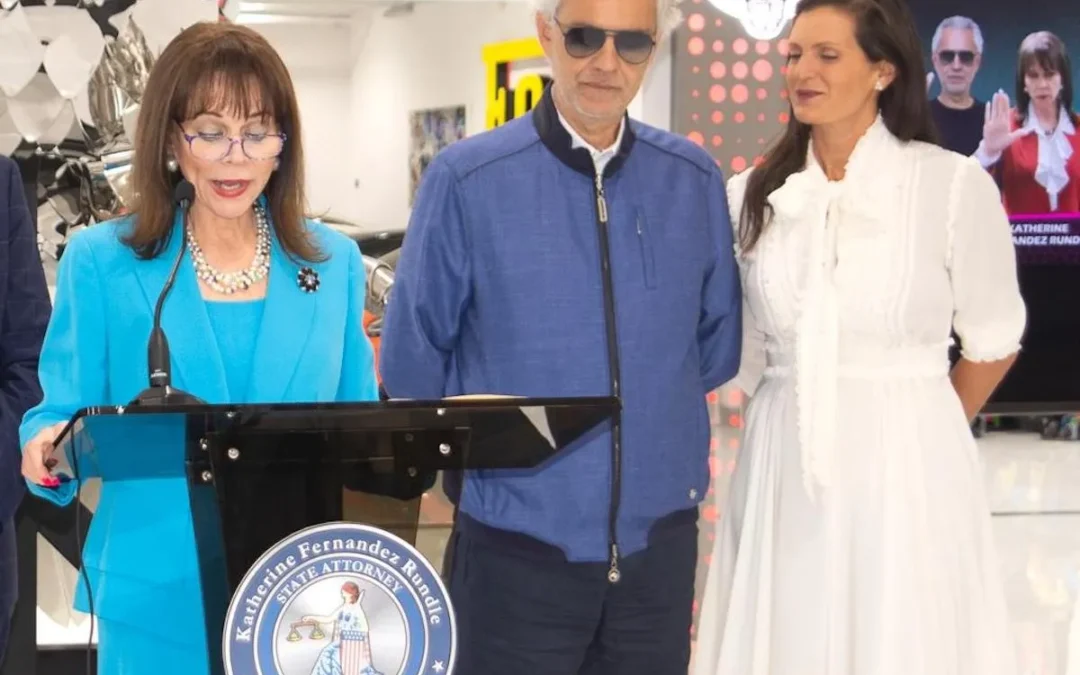 Andrea Bocelli se une a una campaña contra el tráfico humano en Miami