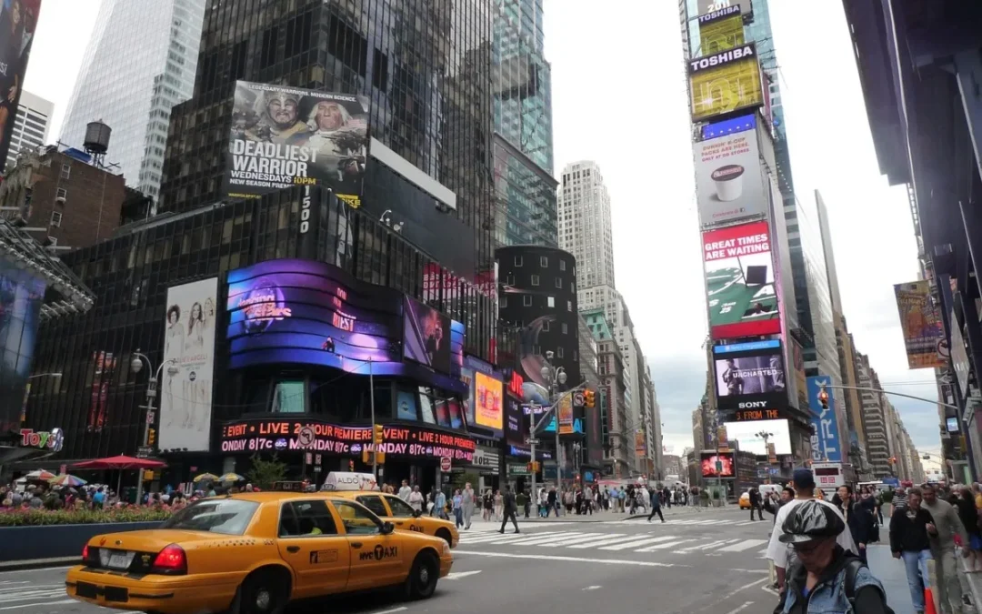 Nueva York declara algunas zonas libres de armas en Times Square