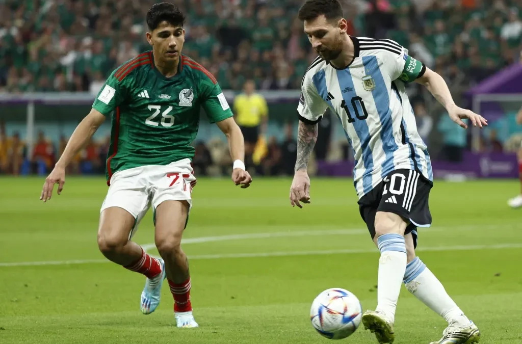 Argentina alcanzó la victoria contra México