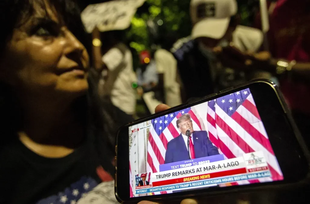 Trump confirma postulación a la presidencia en 2024