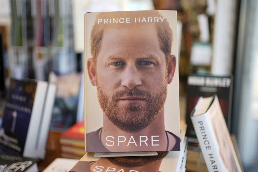 Se vendieron más de 3 millones de copias sobre memorias del príncipe Harry