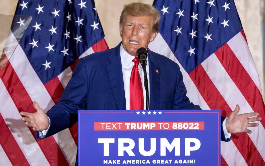 Lo que dijo Trump tras su acusación