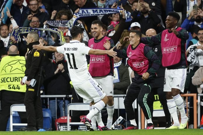 Real Madrid superó al Chelsea marcando su pase a semifinales de la Champions