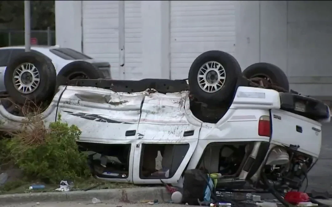 Trágico accidente múltiple deja muerto y heridos en Lauderhill
