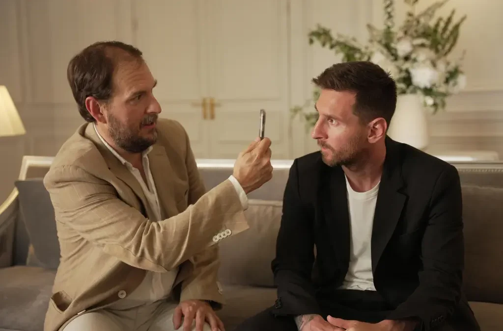 Messi debuta como actor en una serie argentina