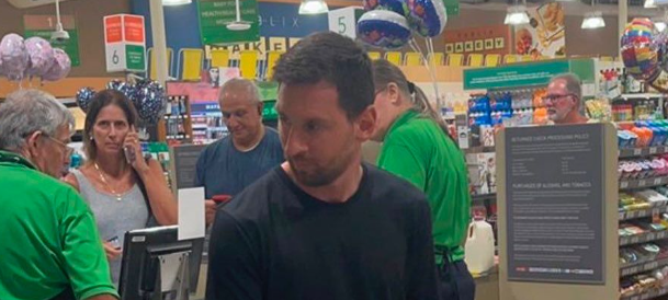 Messi ya se siente como en casa: sale de compras en Miami