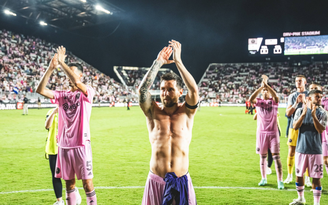 Messi marcó dos goles en victoria de Inter Miami contra Orlando City