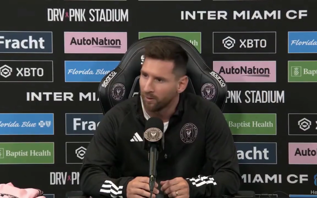 La inteligencia artificial muestra a Lionel Messi hablando inglés