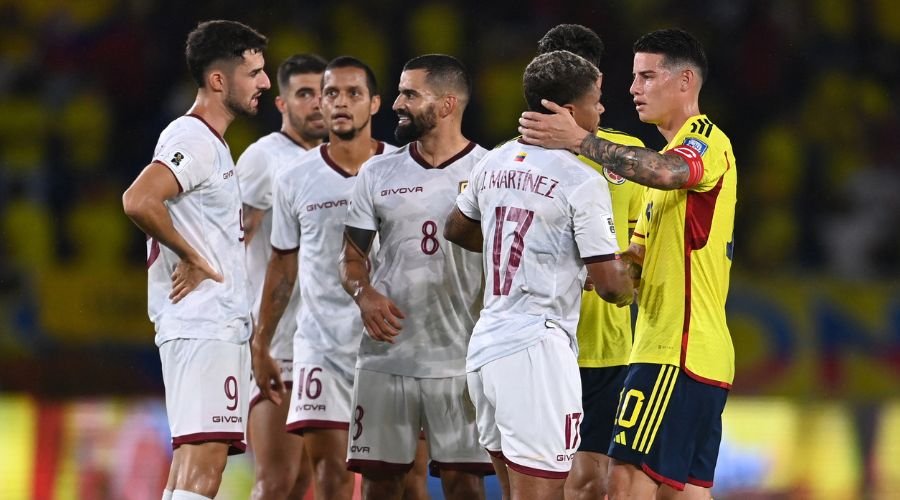 Venezuela cayó ante Colombia en su primer partido en las Eliminatorias