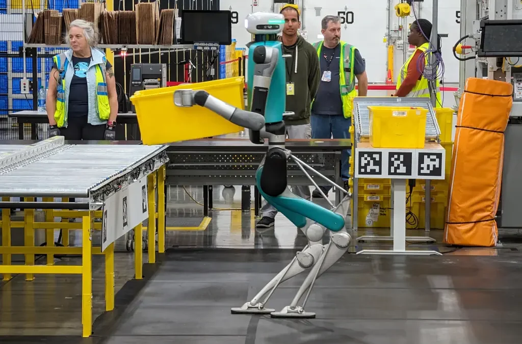 Amazon apuesta por nuevo sistema robótico y más Inteligencia Artificial