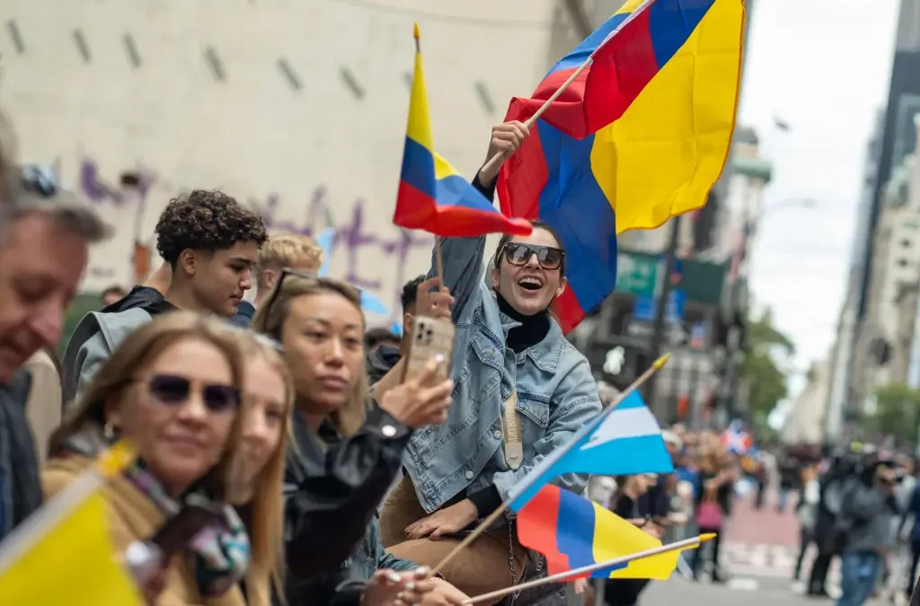 Desfile de la Hispanidad en Nueva York estuvo lleno de tradiciones, alegría y color