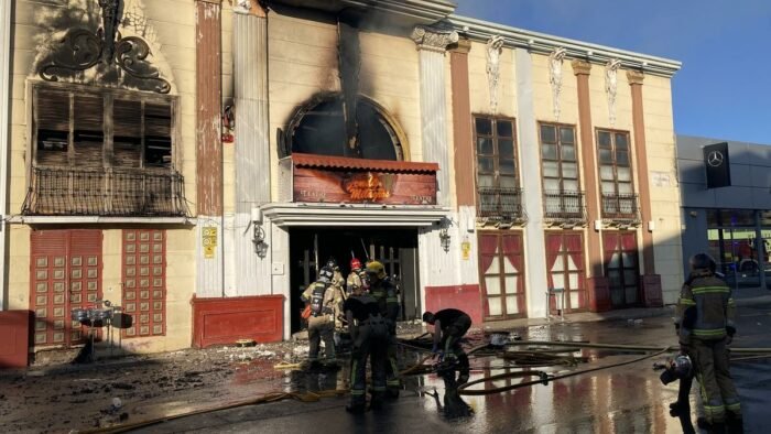Incendio en zona de discotecas de Murcia deja muertos y heridos
