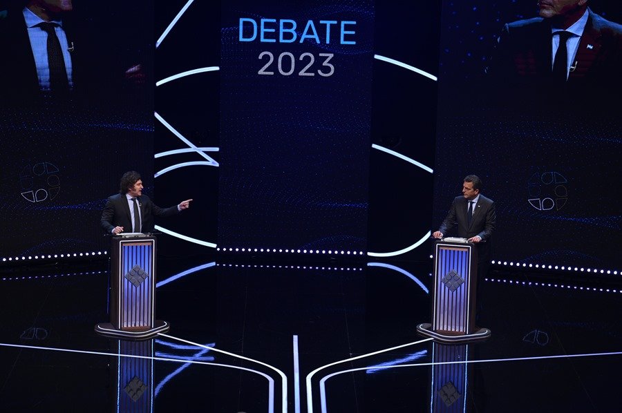 Duras acusaciones entre los candidatos a la presidencia de Argentina