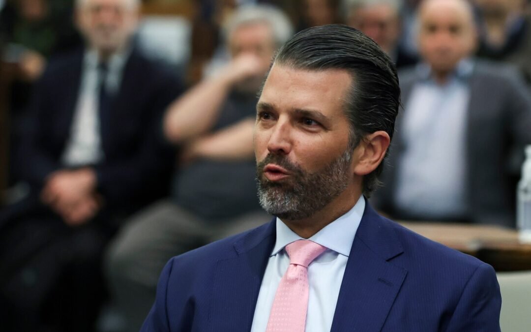 Hijo de Trump en juicio civil por fraude contra su padre