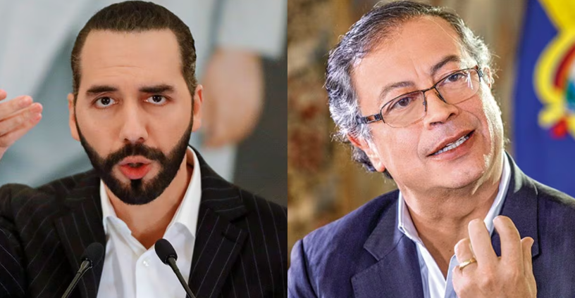 Petro criticó resultado en Argentina y Bukele le respondió