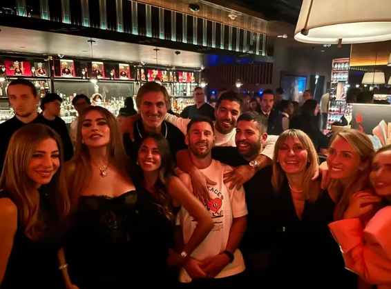 Lionel Messi y Antonela Roccuzzo se fueron de fiesta junto al Inter Miami