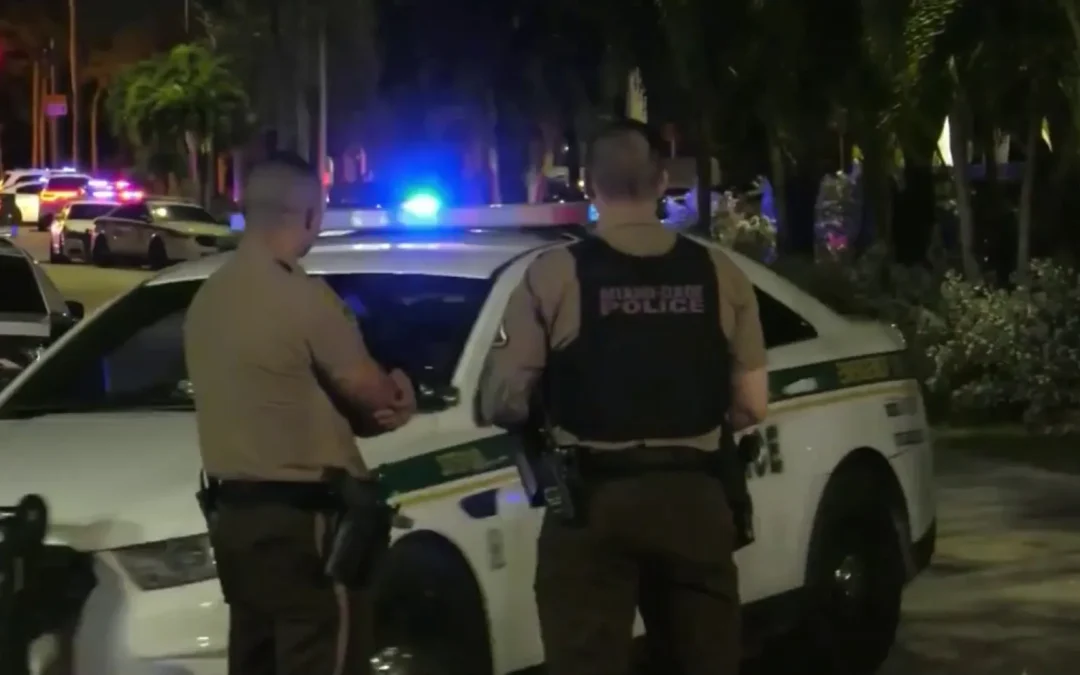 Policías heridos y un hombre muerto tras tiroteo en Miami-Dade