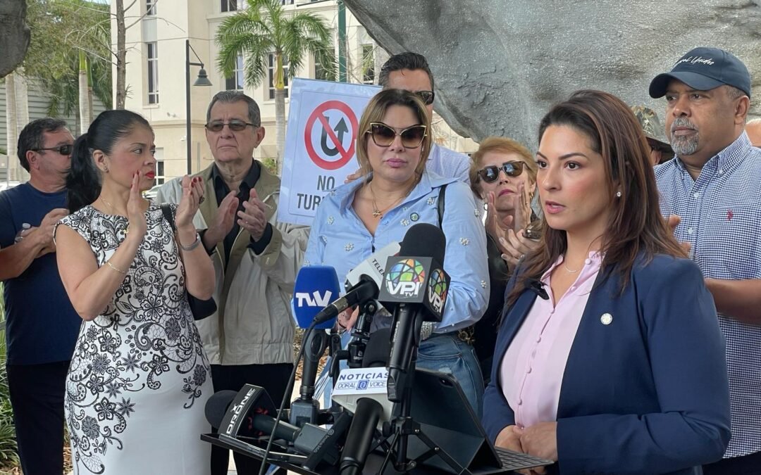 Alcaldesa de Doral denuncia desestabilización política y riesgo democrático en la ciudad