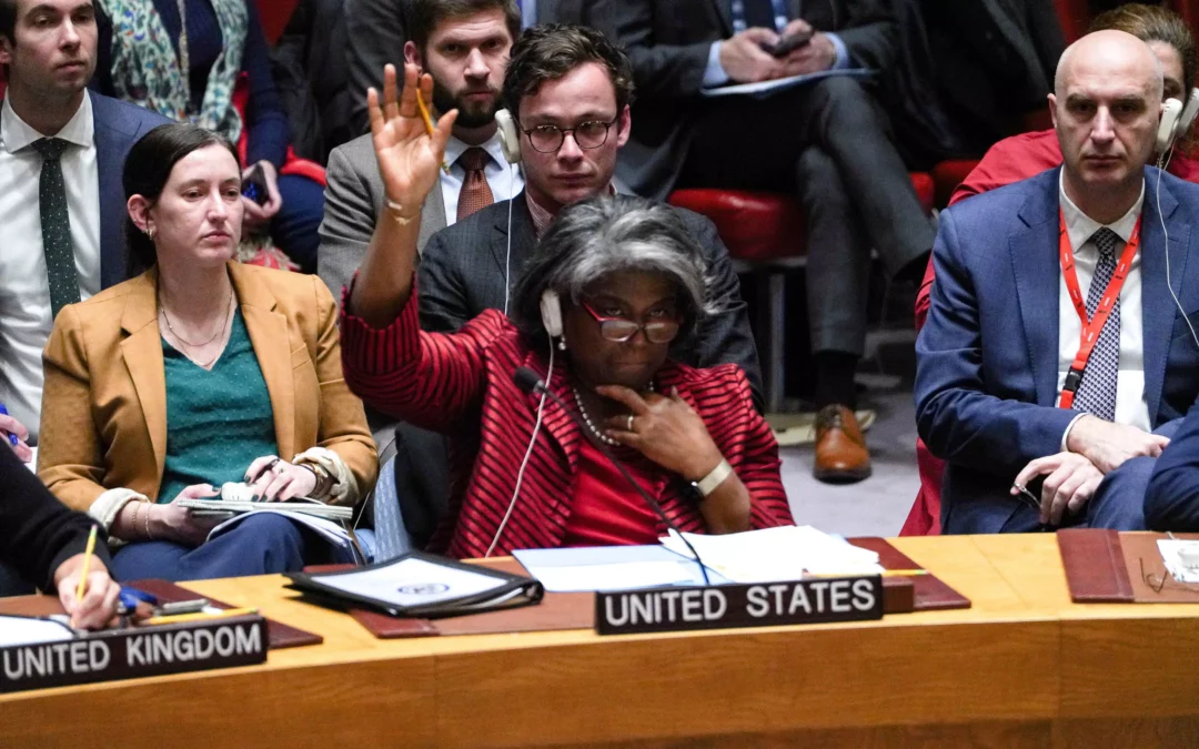 EEUU vota por tercera vez consecutiva en contra del alto el fuego en Gaza