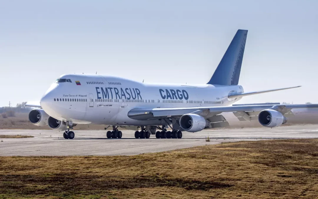 Llegó a Florida avión venezolano-iraní confiscado por EEUU