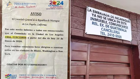 Ortega deja desamparados a nicaragüenses con el cierre de consulados