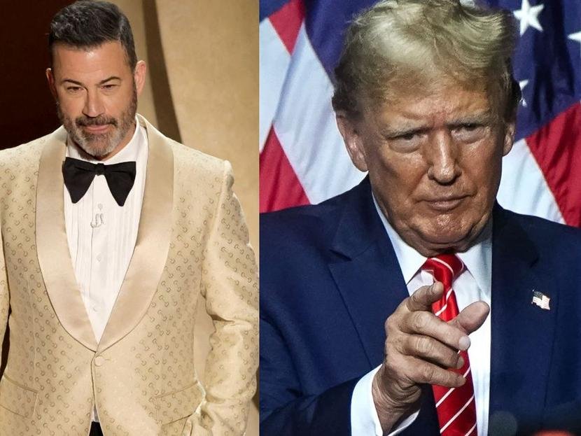 El inconveniente entre Jimmy Kimmel y Donald Trump en plena premiación de los Oscar