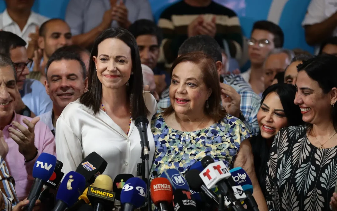 María Corina Machado anunció su sustituta para las presidenciales en Venezuela