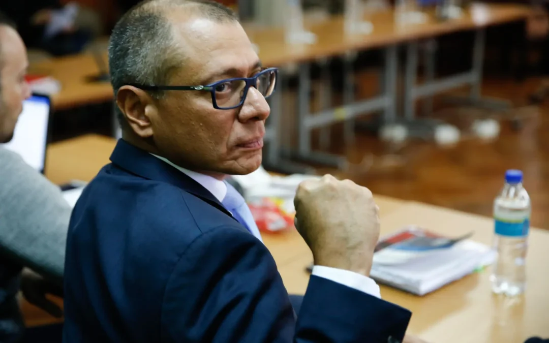 Exvicepresidente de Ecuador Jorge Glas está en huelga de hambre en la cárcel