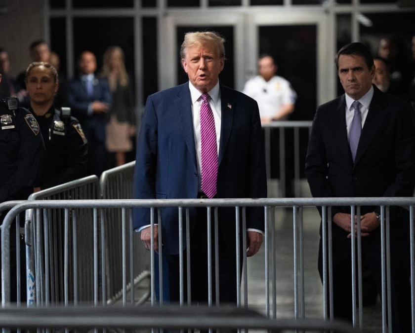 Revelan el nombre del primer testigo a declarar en el juicio de Trump