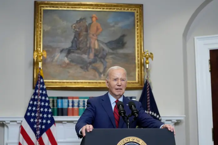 Biden condenó violencia en protestas universitarias