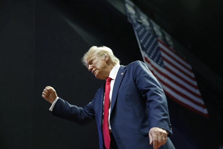 Así reaccionó Trump al retiro de Joe Biden