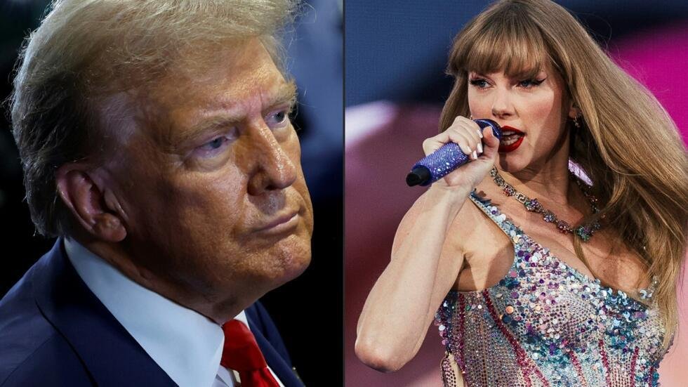Donald Trump reconoce odio por Taylor Swift