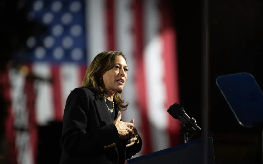 Kamala Harris cerró su campaña con Lady Gaga y Ricky Martin