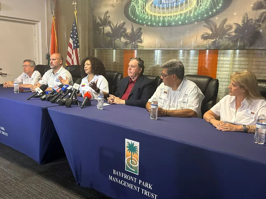 ConVzla en USA exigen la liberación de los presos políticos en Venezuela