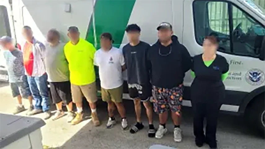 Detienen a siete cubanos con antecedentes penales en los Cayos de Florida