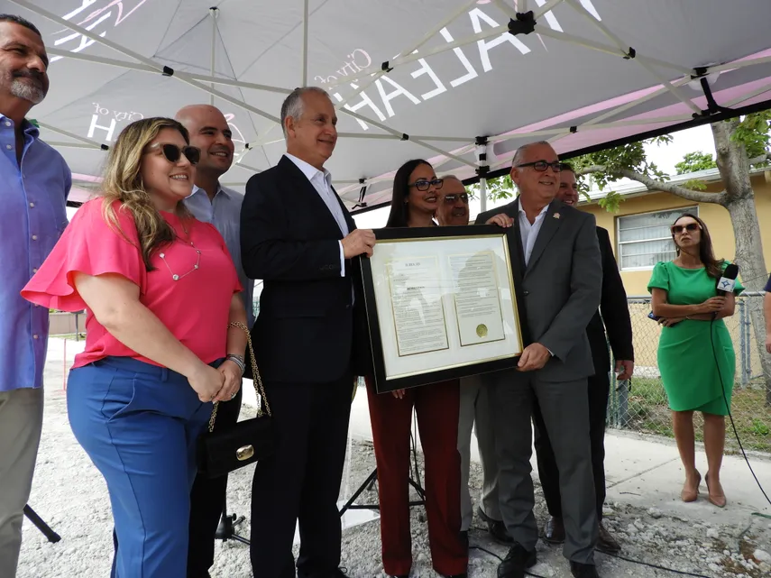 Inauguran en Hialeah millonario proyecto de infraestructura