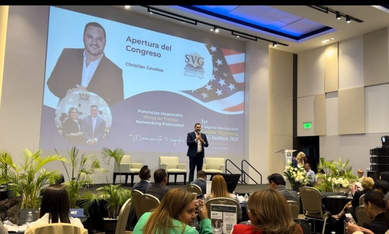 SVG Institute celebró con éxito el 1er Congreso Internacional de Gestión Migratoria en Miami