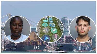 Trabajadores del puerto de Miami arrestados por robo de arte valorada en $50.000