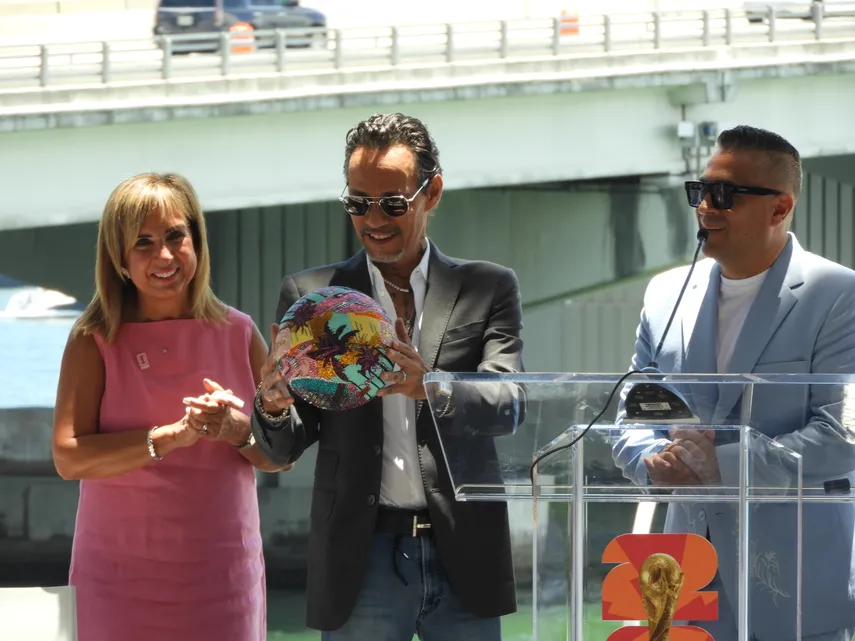 Activan en Miami el conteo regresivo de la Copa Mundial FIFA 2026