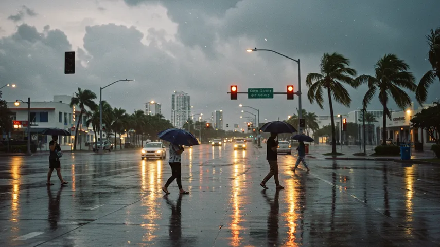 Pronostican fuertes precipitaciones durante la semana en Miami y al sur de la Florida