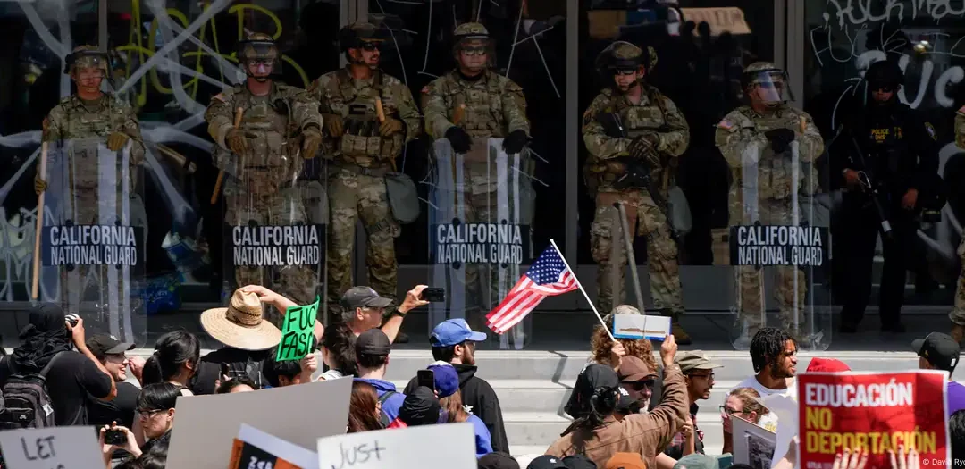 Trump envía 4.700 militares por protestas en Los Ángeles