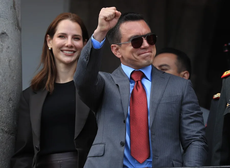 Noboa recorta el Gobierno de Ecuador de 20 a 14 ministerios