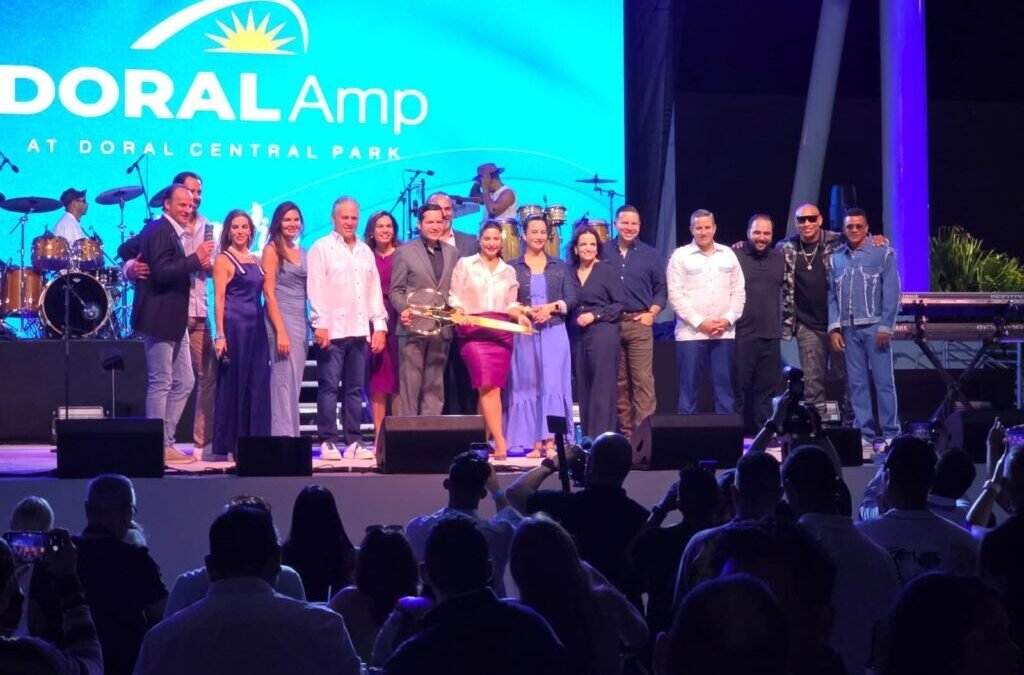 Doral inaugura su nuevo anfiteatro con un espectacular concierto de Gente de Zona