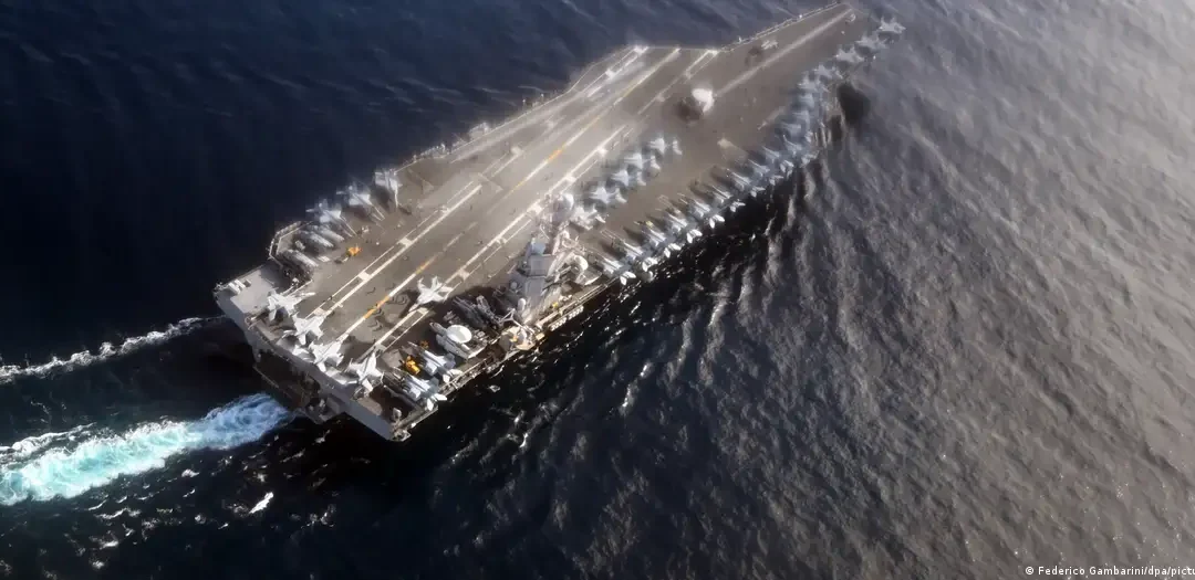 Portaviones USS Gerald Ford se une a operación antinarcóticos