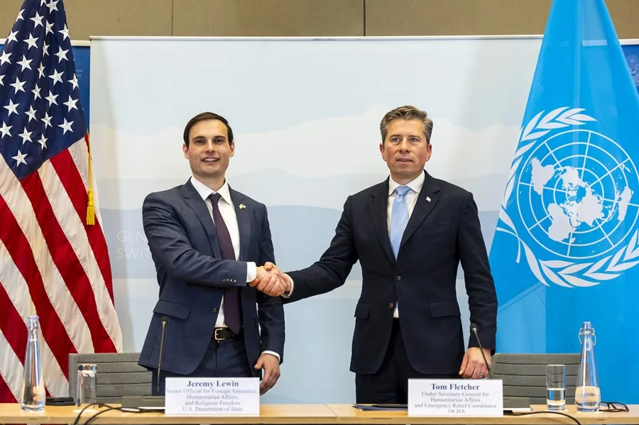 EE.UU. y la ONU firman memorando por 2.000 millones de dólares para emergencias globales