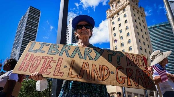 MDC vuelve a votar sobre terreno para Biblioteca Trump tras acusaciones de opacidad