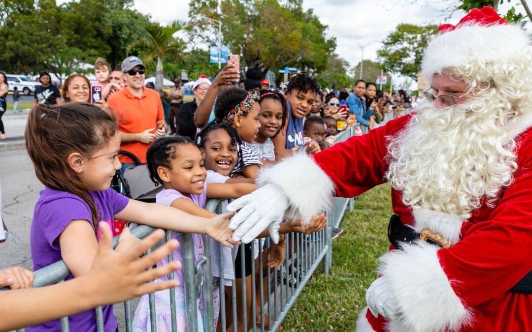 Miami Dade College North se transforma en «paraíso invernal» con el evento navideño «Children’s Holiday»