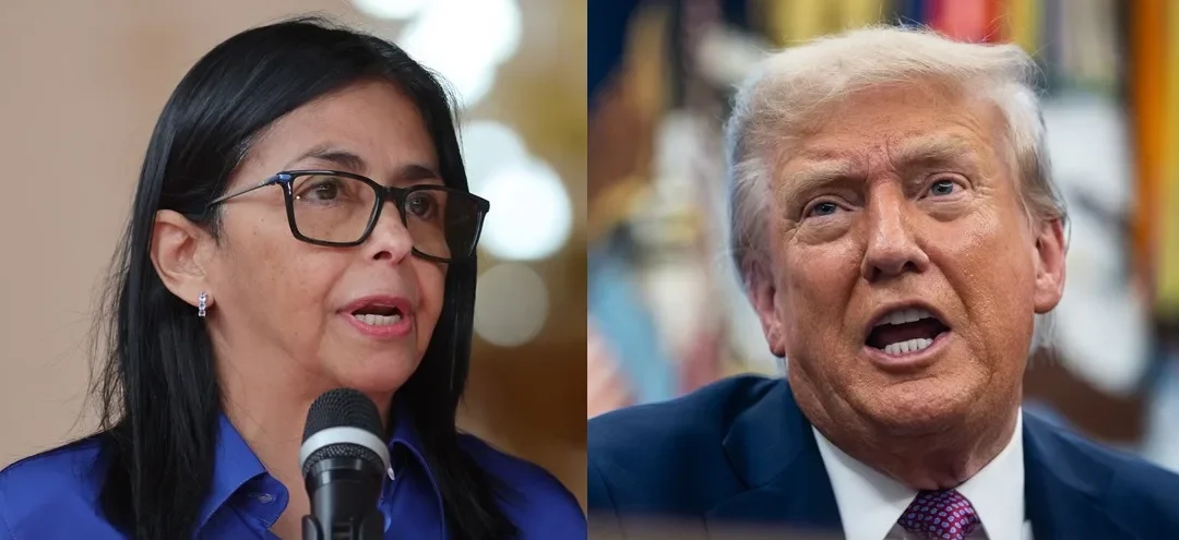Trump califica de «fantástica» a Delcy Rodríguez tras nueva llamada telefónica